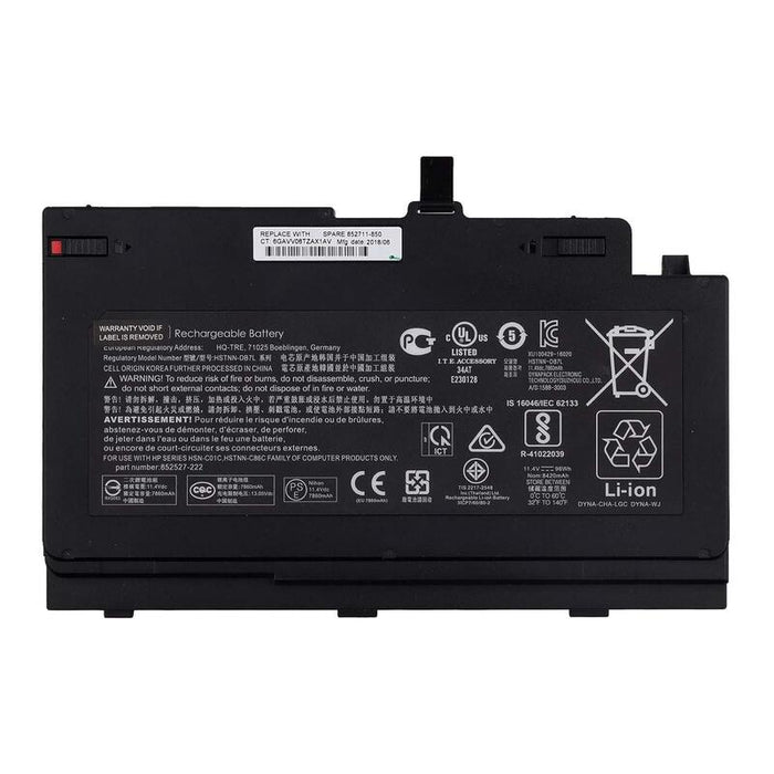 Batería Para Portátil Hp Zbook 17 G4 Aa06xl Hstnn Db7l Hstnn C86c 852527 241