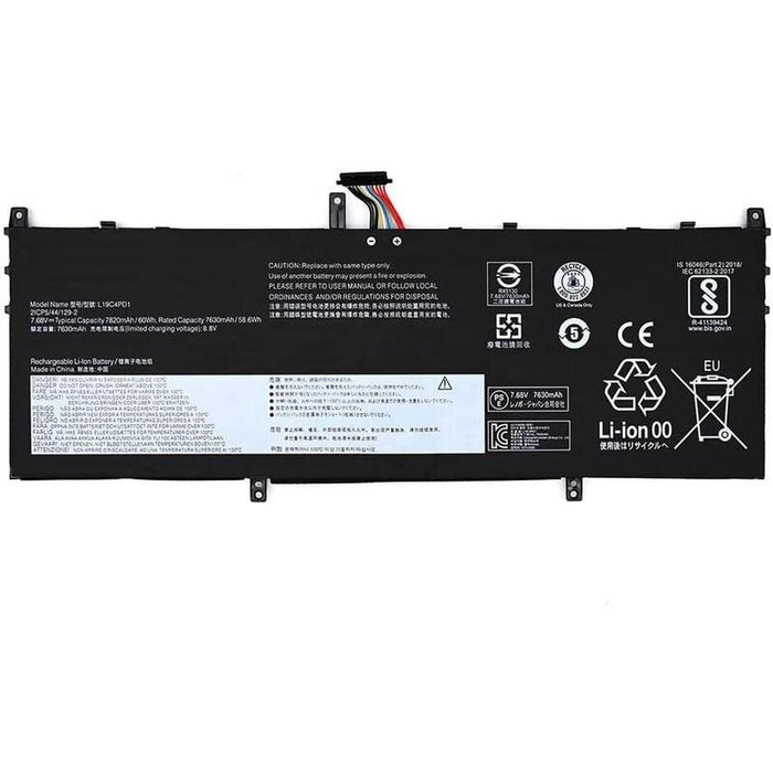 Batería Para Portátil Lenovo Yoga C640 13 C640 13 Iml L19c4pd1 L19m4pd1 L19l4pd1