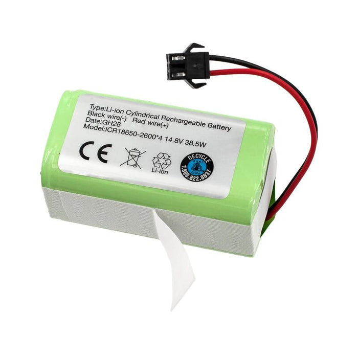 Batería Para Robot Aspirador Ilife A4s 4s1p 001 Green 14,4v 2800mah