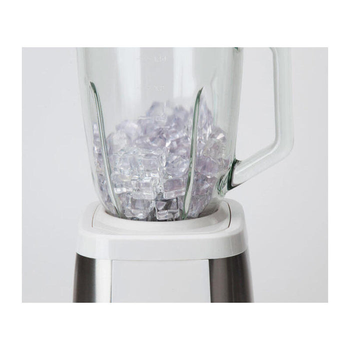 Batidora De Vaso Jata Bt797 1000w Cuerpo Acero Inox Jarra Cristal 1.5l 2 Velocidades+Pulse Pica Hielo