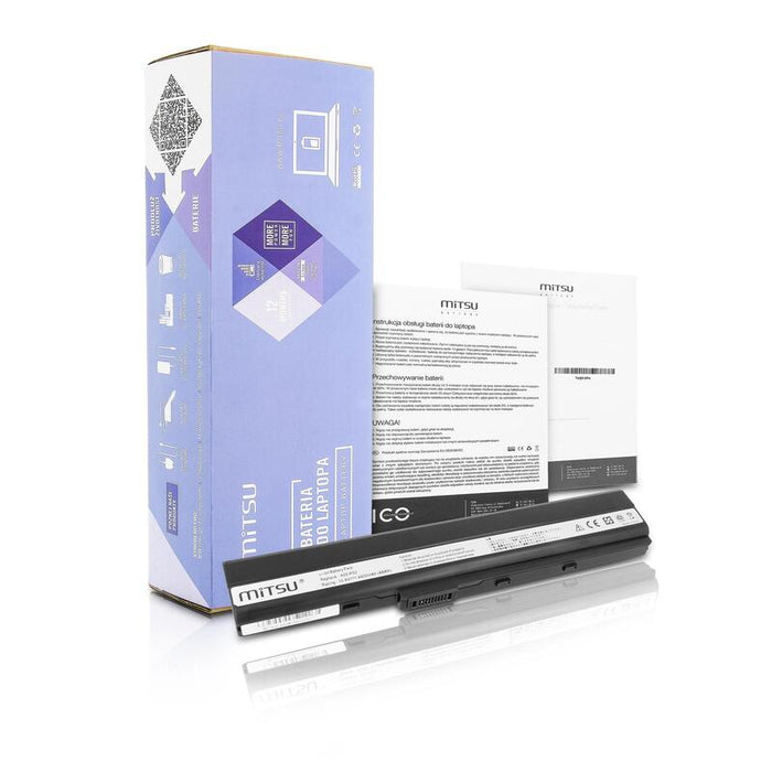 Battery For Laptop Mitsu Bc/As-A52 (48 Wh; For Asus Laptops)