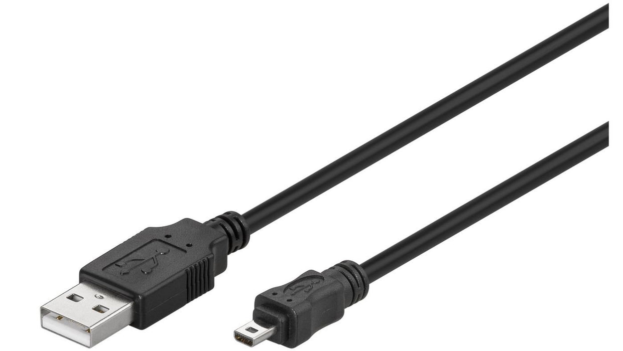 EAN 8716065218534 - Microconnect USBAMB82 cable USB USB 2.0 1,8 m USB A Mini-USB B Negro imagen 1