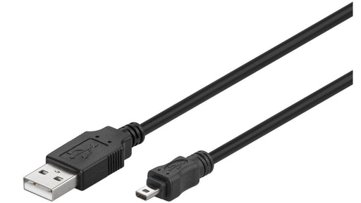 EAN 8716065218534 - Microconnect USBAMB82 cable USB USB 2.0 1,8 m USB A Mini-USB B Negro imagen 1