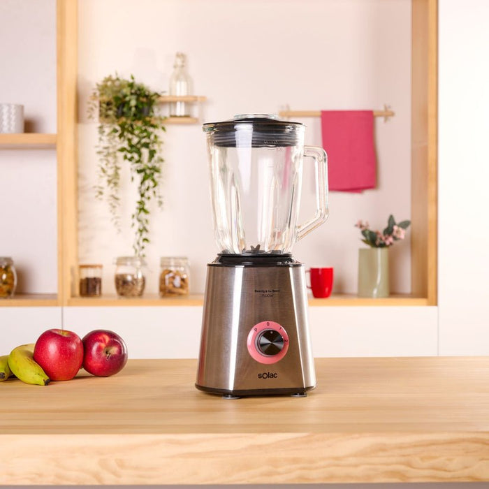 EAN 8433766160404 - Solac Beauty and the Beast 1500 1,5 L Batidora de vaso 1500 W Acero inoxidable imagen 2