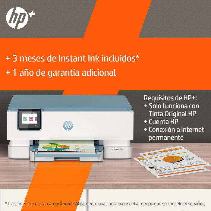 EAN 0195908882527 - HP ENVY Inspire 7221e All-in-One Printer Inyección de tinta térmica A4 4800 x 1200 DPI 15 ppm Wifi imagen 8