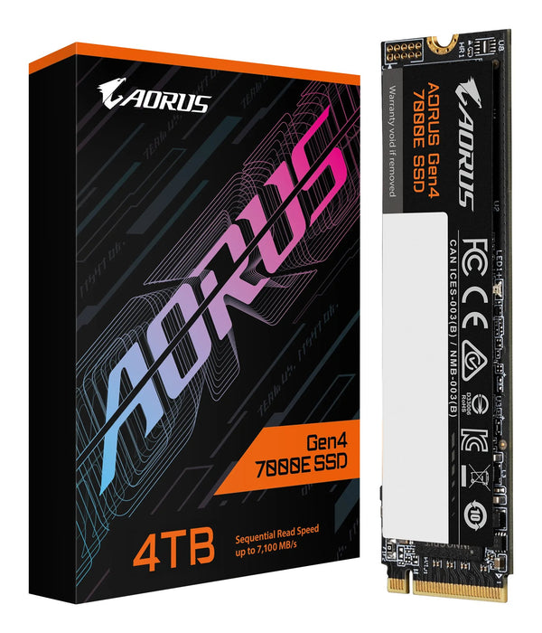 EAN 4719331874636 - GIGABYTE AG470E4TB unidad de estado sólido 4 TB M.2 PCI Express 4.0 NVMe 3D TLC NAND imagen 4