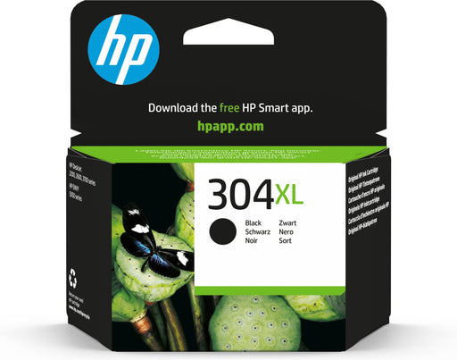 EAN 0889894860828 - HP 304XL Black Original Ink Cartridge cartucho de tinta 1 pieza(s) Alto rendimiento (XL) imagen 1