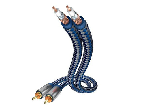 EAN 4001985507818 - Inakustik 0040405 cable de audio 5 m 2 x RCA Azul, Plata imagen 1