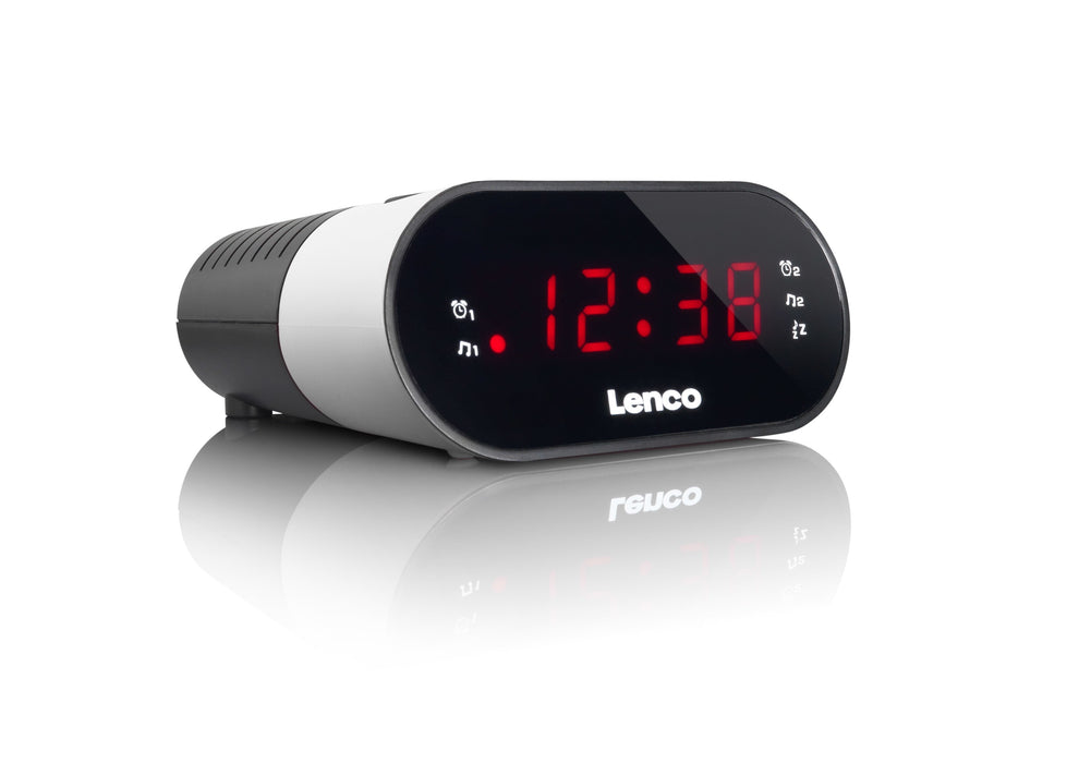 EAN 8711902034049 - Lenco CR-07 Reloj Negro, Blanco imagen 4