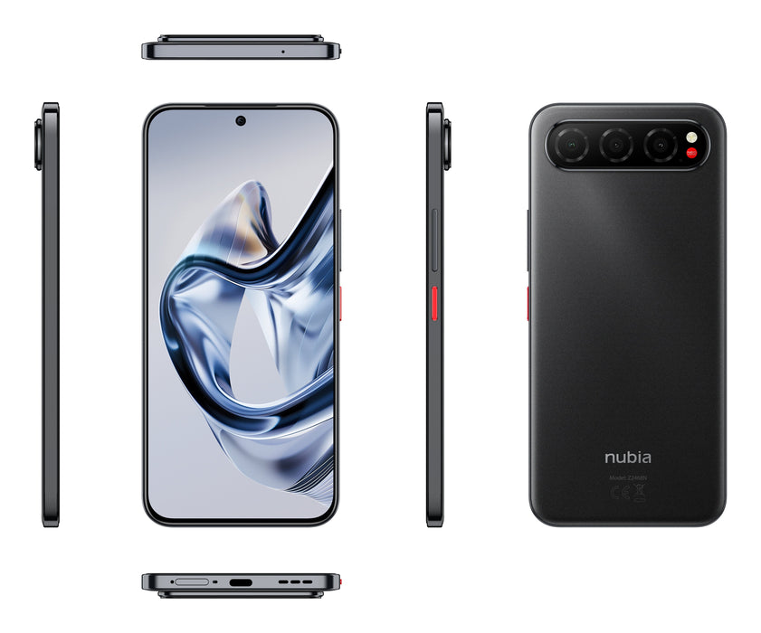 EAN 6902176153815 - Nubia Z2468N 17,2 cm (6.78") SIM doble Android 15 5G USB Tipo C 20 GB 256 GB 5000 mAh Negro imagen 4