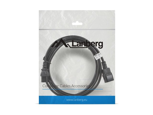 EAN 5901969409840 - Lanberg CA-C13E-11CC-0030-BK cable de transmisión Negro 3 m C13 acoplador C14 acoplador imagen 4
