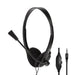 EAN 4052792064155 - LogiLink HS0055 auricular y casco Auriculares Alámbrico Diadema Música/uso diario Negro imagen 1