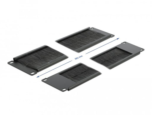 EAN 4043619664825 - DeLOCK 66482 accesorio de bastidor Panel pasacables con cepillo imagen 2