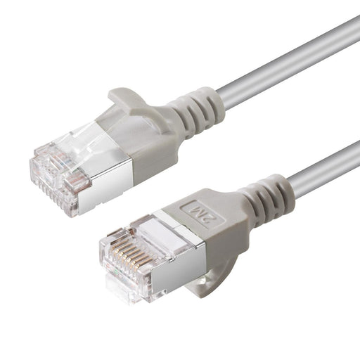 EAN 5715063027400 - Microconnect V-FTP6A10-SLIM cable de red Gris 10 m Cat6a U/FTP (STP) imagen 1