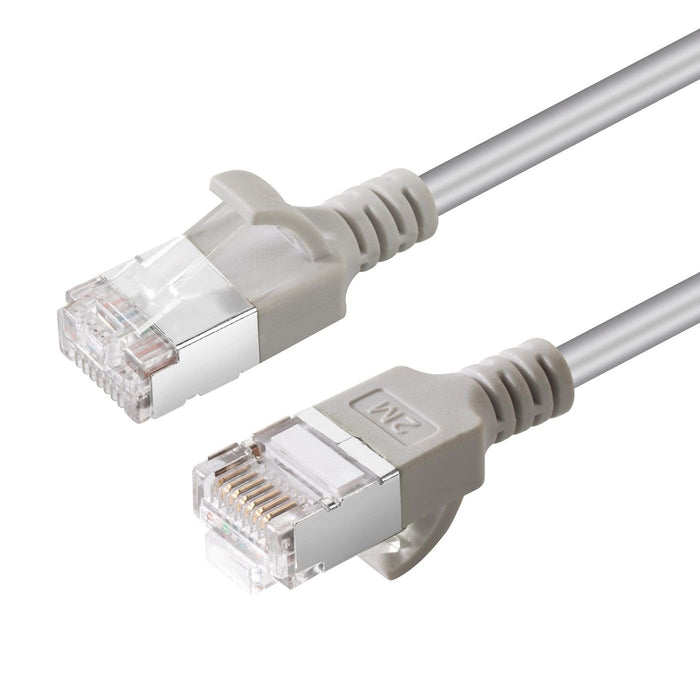 EAN 5715063027332 - Microconnect V-FTP6A005-SLIM cable de red Gris 0,5 m Cat6a U/FTP (STP) imagen 1