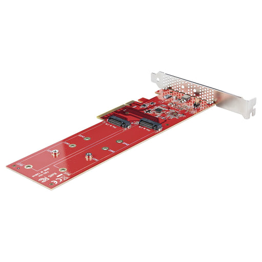 EAN 65030895620 - StarTech.com DUAL-M2-PCIE-CARD-B tarjeta y adaptador de interfaz Interno imagen 2