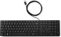 EAN 0194721888419 - HP 320K Wired Keyboard teclado Oficina USB Negro imagen 1