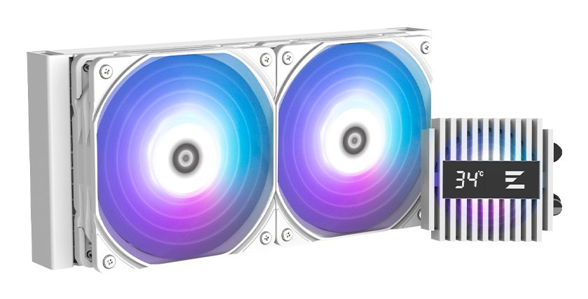 EAN 8809213764592 - Zalman ALPHA2 A24 WHITE sistema de refrigeración para ordenador Procesador Sistema de refrigeración líqui imagen 1