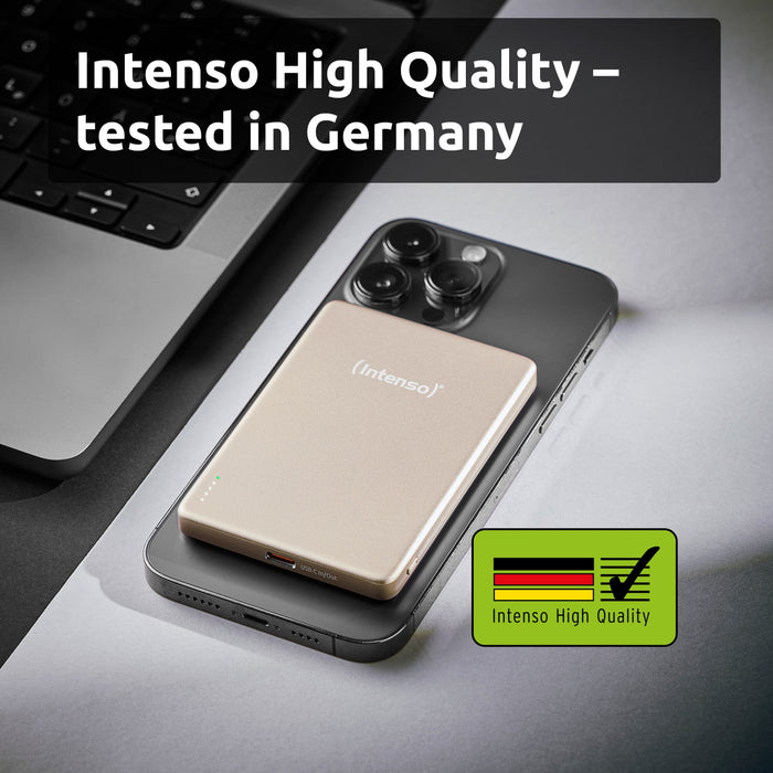 EAN 4034303036127 - Intenso MW5000 Polímero de litio Cargador inalámbrico imagen 4