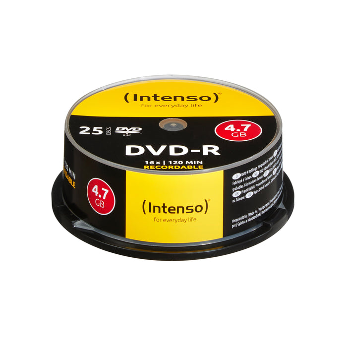 EAN 4034303004331 - Intenso DVD-R 4.7GB, 16x 4,7 GB 25 pieza(s) imagen 1