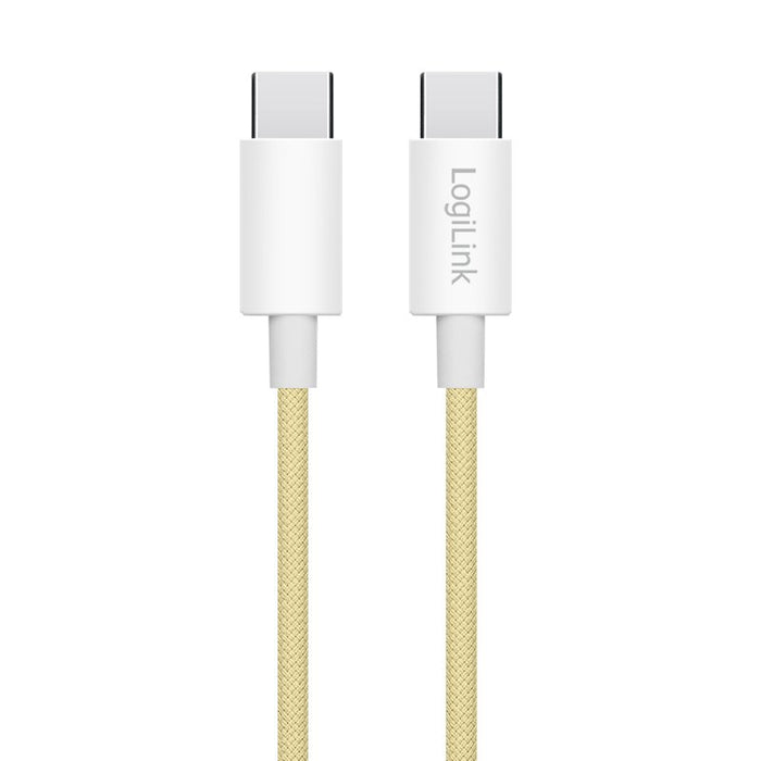 EAN 4052792078053 - LogiLink CU0349 cable USB USB 2.0 0,5 m USB C Amarillo imagen 2