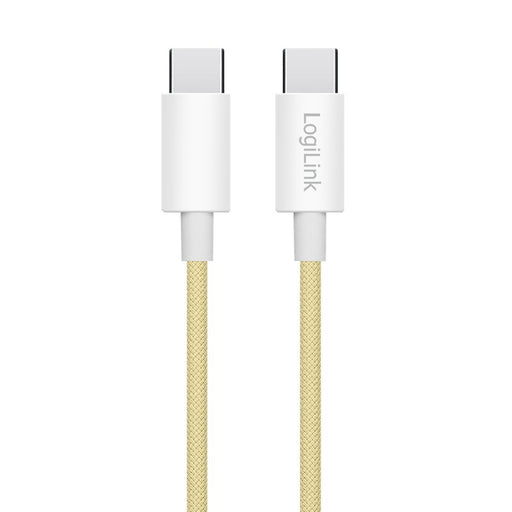 EAN 4052792078077 - LogiLink CU0349 cable USB USB 2.0 1,5 m USB C Amarillo imagen 2