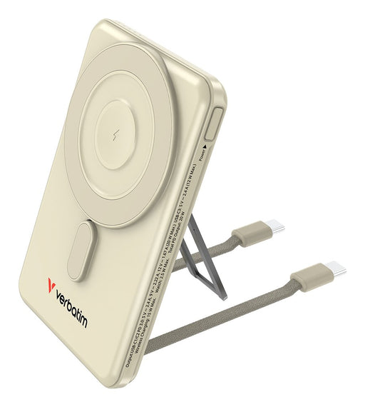 EAN 0023942322535 - Verbatim 32253 batería externa 5000 mAh Cargador inalámbrico Oro imagen 1