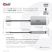 EAN 8719214471651 - CLUB3D CAC-1510-A adaptador de cable de vídeo 0,25 m USB Tipo C DVI Gris imagen 6
