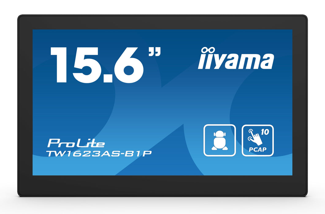 EAN 4948570124534 - iiyama TW1623AS-B1P pantalla de señalización Panel plano interactivo 39,6 cm (15.6") Wifi 450 cd / m² Dou imagen 1