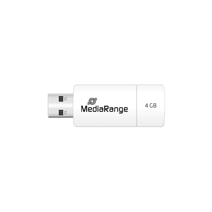 EAN 4260283118151 - MediaRange MR970 unidad flash USB 4 GB USB tipo A 2.0 Rojo, Blanco imagen 3