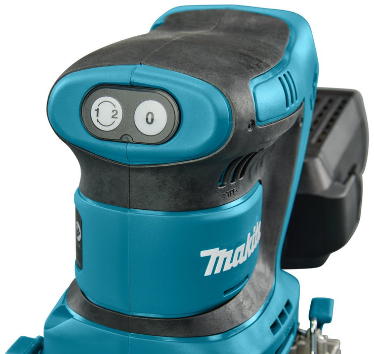 EAN 0088381772501 - Makita DBO484Z lijadora portátil Lijadora rotorbital 14000 OPM Negro, Azul imagen 6