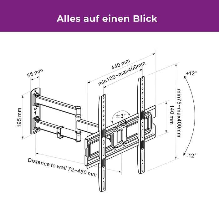 EAN 4040895008848 - Ultron WM200 88,9 cm (35") Negro imagen 5