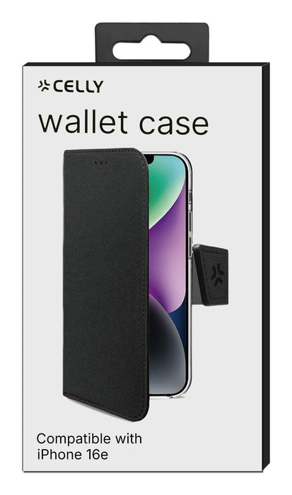 EAN 8021735219095 - Celly WALLY funda para teléfono móvil 15,5 cm (6.1") Funda cartera Negro imagen 5