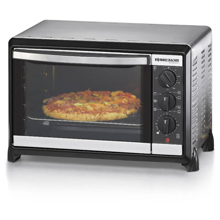 EAN 4001797270115 - Rommelsbacher BG 1055/E horno tostador 18 L Negro, Acero inoxidable Parrilla imagen 1