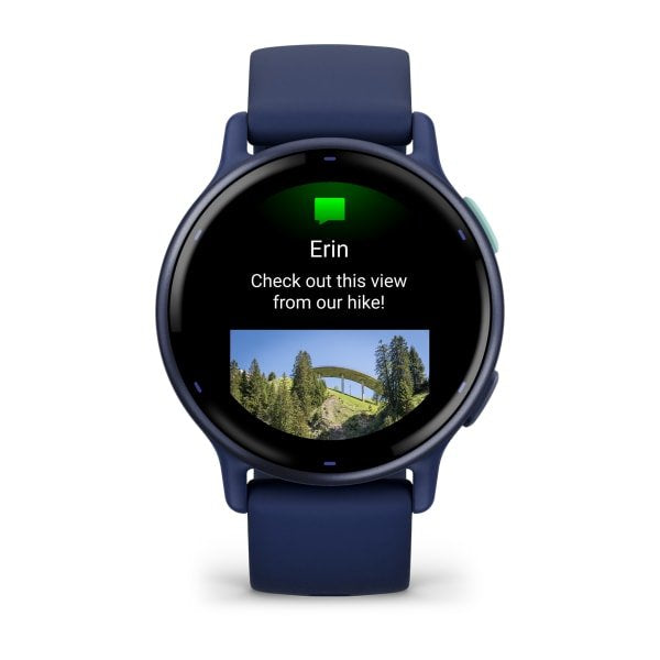 EAN 0753759324926 - Garmin Vivoactive 5 3,05 cm (1.2") AMOLED 42 mm Digital 390 x 390 Pixeles Pantalla táctil Azul Wifi GPS ( imagen 2