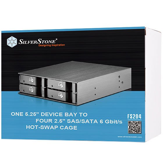 EAN 4710007222409 - Silverstone FS204 unidad de disco multiple 0 TB Negro imagen 6