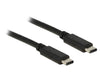 EAN 4043619836734 - DeLOCK Type-C 2.0 - USB Type-C 2.0, 1 m cable USB USB 2.0 USB C Negro imagen 1