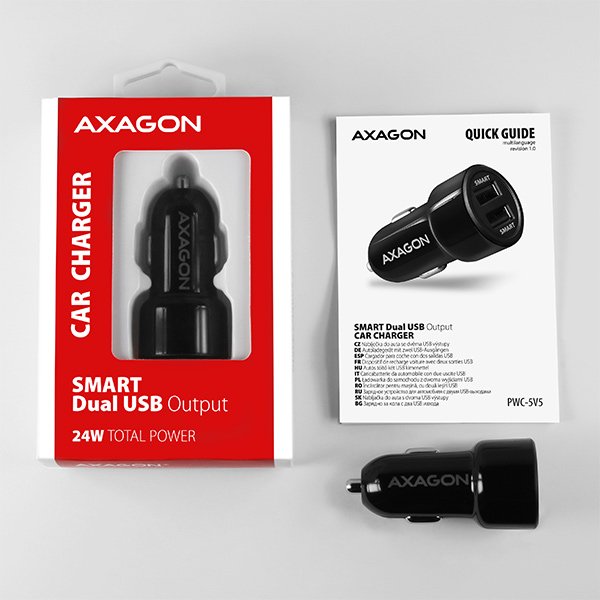 EAN 8595247904355 - Axagon PWC-5V5 cargador de dispositivo móvil Teléfono móvil, Smartphone, Tableta, Universal Negro Encende imagen 10