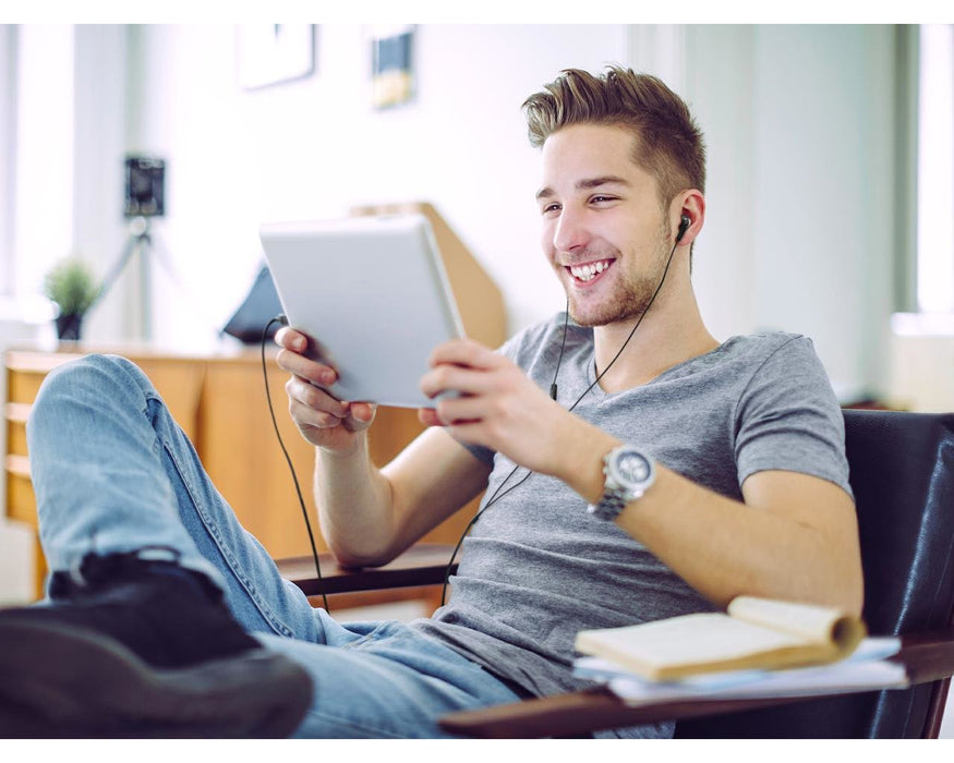 EAN 4975769476082 - JVC HA-FR9UC Auriculares Alámbrico Dentro de oído Llamadas/Música USB Tipo C Negro imagen 4