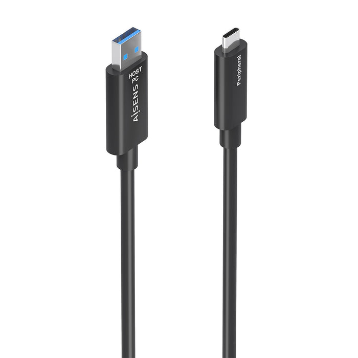 EAN 8435739902714 - AISENS A157-0927 cable USB USB 3.2 Gen 2 (3.1 Gen 2) 40 m 2 x USB A USB C Negro imagen 1