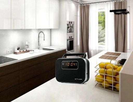 EAN 3700460203313 - Muse M-081 R Portátil Digital Negro imagen 2