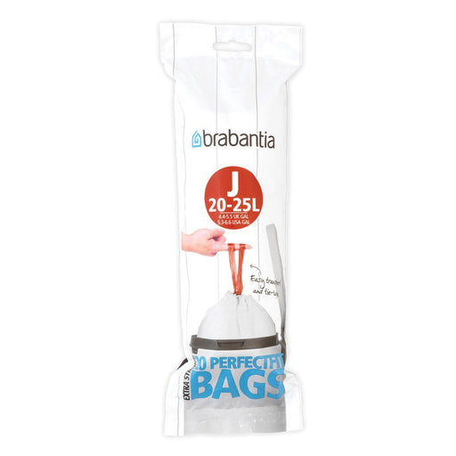 EAN 8710755115585 - Brabantia 115585 bolsa para basura 23 L Blanco 20 pieza(s) imagen 1