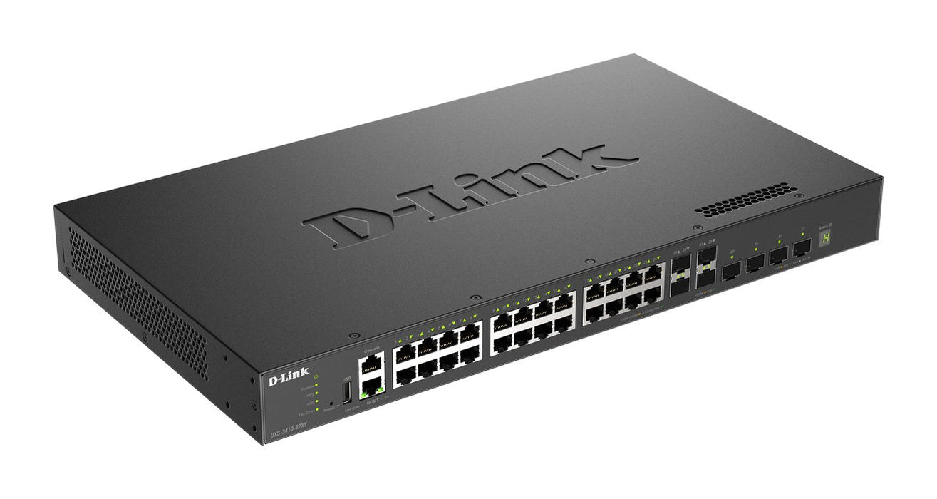 EAN 790069473517 - D-Link DXS-3410-32XY switch Gestionado L3 Fast Ethernet (10/100) Negro imagen 2