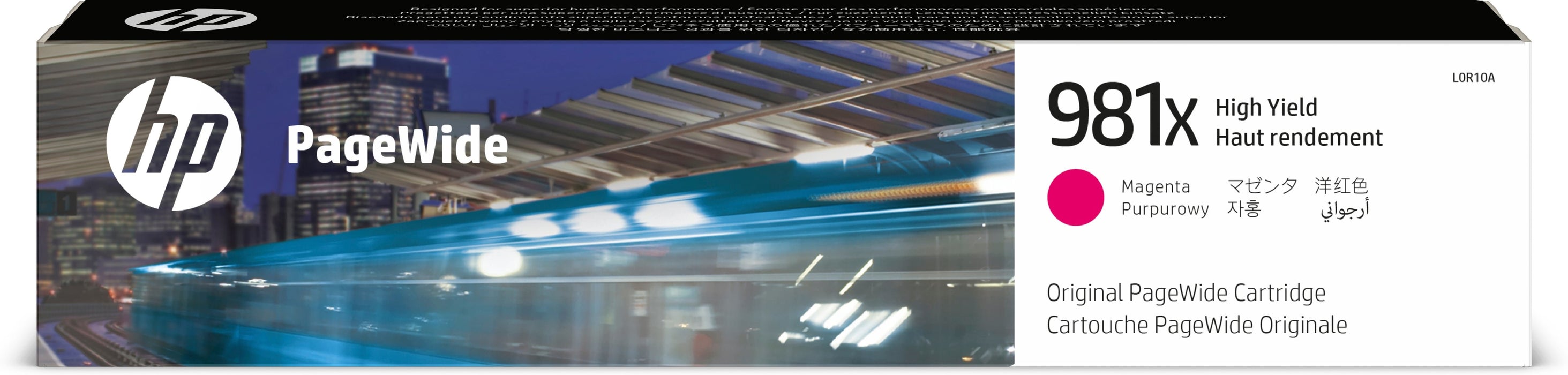 EAN 0889296095262 - HP 981X High Yield Magenta Original PageWide Cartridge cartucho de tinta 1 pieza(s) Alto rendimiento (XL) imagen 1