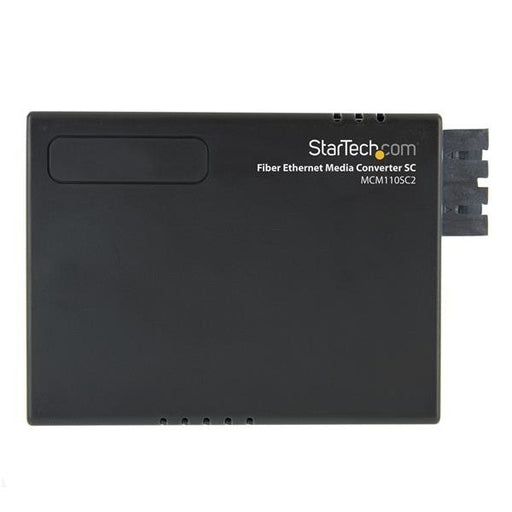 EAN 0065030836838 - StarTech.com MCM110SC2 convertidor de medio 100 Mbit/s 1310 nm Negro imagen 2