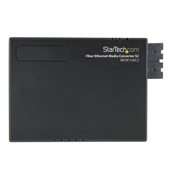 EAN 0065030836838 - StarTech.com MCM110SC2 convertidor de medio 100 Mbit/s 1310 nm Negro imagen 2