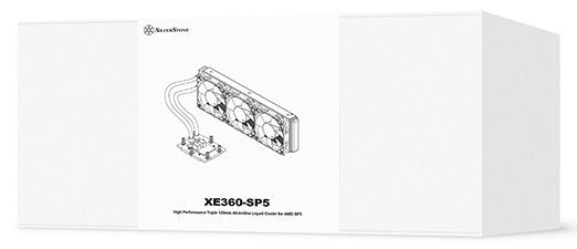 EAN 4710679816654 - Silverstone XE360-SP5 Procesador Sistema de refrigeración líquida todo en uno 12 cm Negro 1 pieza(s) imagen 7