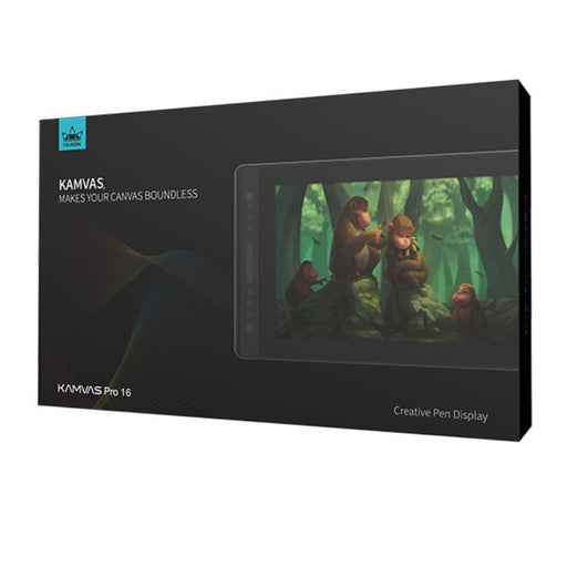 EAN 6930444801205 - HUION Kamvas Pro 16 tableta digitalizadora Negro 5080 líneas por pulgada 344,16 x 193,59 mm USB imagen 2