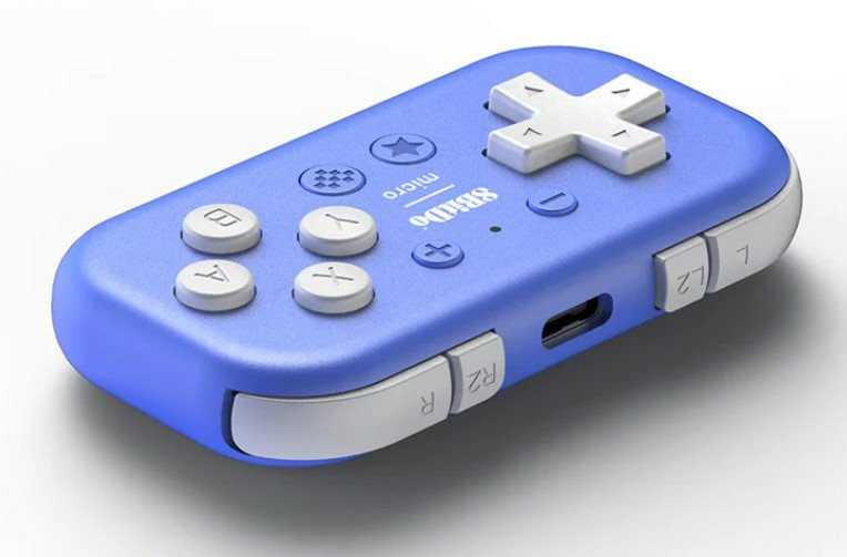 EAN 6922621503576 - 8Bitdo Micro Azul USB Gamepad Android, Nintendo Switch, PC, iOS imagen 3