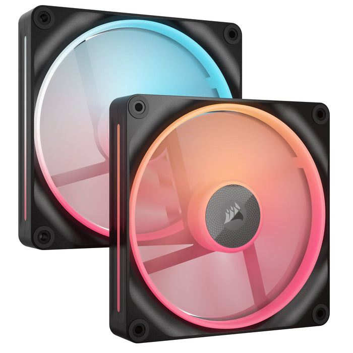 EAN 0840006688716 - Corsair iCUE LINK LX140-R RGB Carcasa del ordenador Ventilador 14 cm Negro 2 pieza(s) imagen 1
